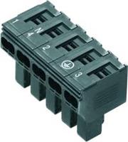 Weidmüller 1952130000 PTDS 4 Veiligheids-connector Flexibel: 0.5-4 mm² Massief: 0.5-4 mm² Aantal polen: 5 10 stuk(s) Zwart