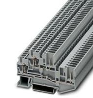 phoenixcontact STTB 2,5/2P SO Doppelstockklemme Polzahl: 4 0.08mm² 2.5mm² Grau 50St.