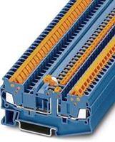 phoenixcontact QTC 1,5-MT BU Durchgangsreihenklemme Polzahl: 2 0.25mm² 1.5mm² Blau 50St.