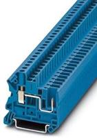 phoenixcontact UT 4/ 1P BU Durchgangsklemme Polzahl: 2 0.14mm² 6mm² Blau 50St.