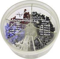 Vogt AG Verbindungstechnik 4750 Adereindhuls assortiment 0.5 mm² 2.5 mm² Wit, Lichtblauw, Rood, Zwart, Grijs 400 stuks