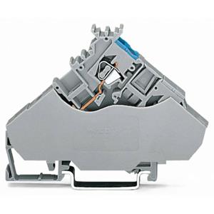 WAGO 280-568 Actorklem 6 mm Spanveer Toewijzing: L Grijs 20 stuk(s)