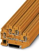 phoenixcontact STTB 2,5 OG Doppelstock-Zugfederklemme Polzahl: 4 0.08mm² 2.5mm² Orange 50