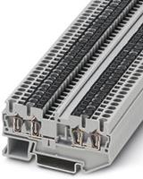 phoenixcontact ST 2,5-QUATTRO-U Durchgangsreihenklemme Polzahl: 4 0.08mm² 2.5mm² Grau 50S