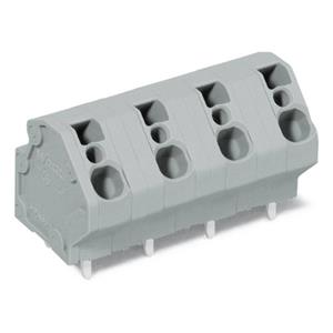 WAGO 745-3203 Veerkrachtklemblok 4.00 mm² Aantal polen 3 Grijs 120 stuk(s)