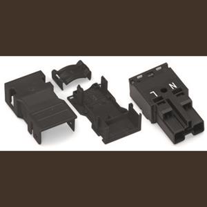 Wago Netz-Steckverbinder WINSTA MIDI Serie (Netzsteckverbinder) WINSTA MIDI Stecker, gerade Gesamtpo