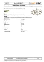 lappkabel LAPP Flachstecker Steckbreite: 6.3mm Steckdicke: 0.8mm 180° Unisoliert Metall 100St.