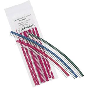 LAPP 61805190 Adereindhulzen 1 mm² Deels geïsoleerd Rood 500 stuk(s)