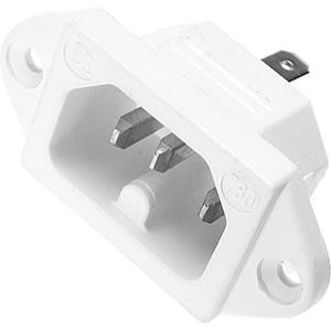 Kaiser 780/ws Warmgeräte-Steckverbinder 780 Serie (Netzsteckverbinder) 780 Stecker, Einbau vertikal X95947