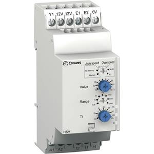 Crouzet Überwachungsrelais 24, 24 - 240, 240 V/DC, V/AC 1 Wechsler HSV 1St. S74216