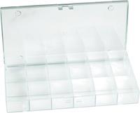 hüfnerdübel Sortimentskasten (L x B x H) 194 x 101 x 31mm Anzahl Fächer: 18 feste Unterteilung