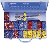 Klauke MK230B507 Assortiment kabelschoenen 0.50 mm² - 6 mm² Rood, Blauw, Geel 826 stuk(s)