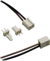 BKL Electronic 072510-O/2 Male header (standaard) Totaal aantal polen 2 1 set(s)