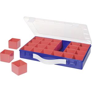 Hünersdorff Assortimentskoffer (l x b x h) 332 x 232 x 55 mm Aantal vakken: 24 Variabele onderverdeling 1 stuk(s)