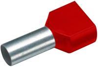 Cimco 18 2440 Dubbele adereindhulzen 1.50 mm² Deels geïsoleerd Rood 100 stuk(s)