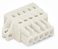WAGO 721-106/031-000 Female behuizing (kabel) 721 Totaal aantal polen: 6 Rastermaat: 5 mm Inhoud: 50 stuk(s)