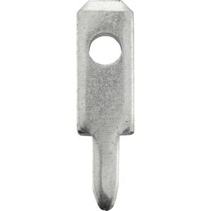 Vogt AG Verbindungstechnik 378008,68 Plug-tong Insteekbreedte: 2.8 mm Insteekdikte: 0.8 mm 180 ° Ongeïsoleerd Metaal 100 stuk(s)