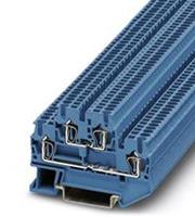 phoenixcontact STTB 1,5 BU Durchgangsreihenklemme Polzahl: 4 0.08mm² 1.5mm² Blau 50St.
