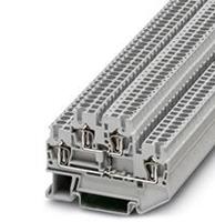 phoenixcontact STTB 2,5-DIO/O-U Bauelementreihenklemme Polzahl: 4 0.08mm² 2.5mm² Grau 50S