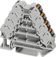 phoenixcontact PTRV 4-PV /BK Potenzialverteiler Polzahl: 16 0.14mm² 1.5mm² Grau 10St.