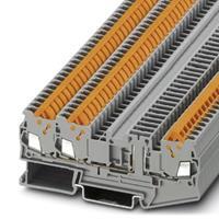 phoenixcontact QTC 1,5-TWIN-TG Trennklemme Polzahl: 3 0.25mm² 1.5mm² Grau 50St.