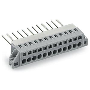 WAGO 731-138/048-000 Veerkrachtklemblok 2.50 mm² Aantal polen 8 Grijs 25 stuk(s)