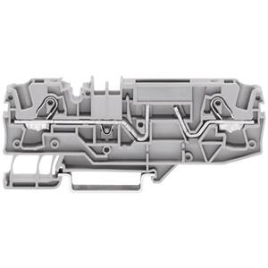 Wago 2002-1681 Zekeringklem 5.20 mm Veerklem Toewijzing: L Grijs 1 stuk(s)