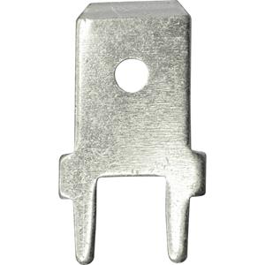 Vogt AG Verbindungstechnik 3866l.68 Plug-tong Insteekbreedte: 6.3 mm 180 ° Ongeïsoleerd Metaal 100 stuk(s)