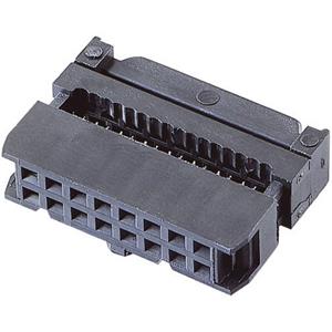 BKL Electronic 10120111 Pinconnector Met trekonlasting Rastermaat: 2.54 mm Totaal aantal polen: 10 Aantal rijen: 2 1 stuk(s)