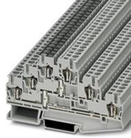 phoenixcontact ST 2,5-3PV Mehrstockklemme Polzahl: 6 0.08mm² 2.5mm² Grau 50St.