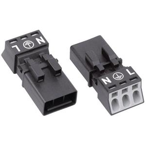 Wago Netz-Steckverbinder WINSTA MINI Serie (Netzsteckverbinder) WINSTA MINI Stecker, gerade Gesamtpo