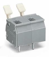Wago Federkraftklemmblock 2.50mm² Polzahl 2 Grau 200St.