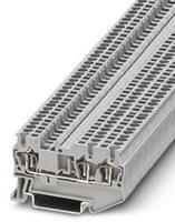 phoenixcontact ST 1,5-TWIN BK Durchgangsreihenklemme Polzahl: 3 0.08mm² 1.5mm² Schwarz 50