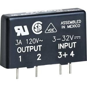 Elektronisch SIP print-lastrelais MP-serie Crydom MP240D4 Belastingsstroom 4 A Schakelspanning 24 - 280 V/AC