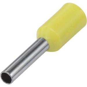 Vogt AG Verbindungstechnik 470006 Adereindhulzen 0.3 mm² 6 mm Deels geïsoleerd Geel 100 stuks