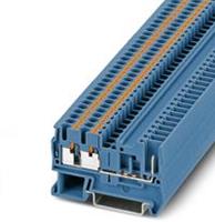 phoenixcontact PT 2,5-TWIN/1P BU Durchgangsreihenklemme Polzahl: 3 0.14mm² 2.5mm² Blau 50