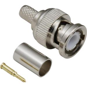 BKL Electronic 0401000/D 0401000/D BNC-connector Stekker, recht 50 Ω 1 stuk(s)