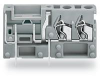Wago Federkraftklemmblock Grau Inhalt: 200St.