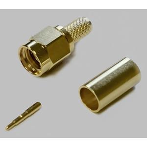 BKL Electronic - 409076 SMA-connector Stekker, recht 50 Ώ 1 stuks