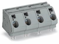 WAGO 745-655/006-000 Federkraftklemmblock 16.00mm² Polzahl (num) 5 Grau 8St.