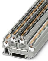 phoenixcontact PTTB 1,5/S-PV Doppelstockklemme Polzahl: 4 0.14mm² 1.5mm² Grau 50St.