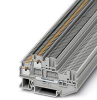phoenixcontact PTTB 1,5/S/2P-PV Doppelstockklemme Polzahl: 4 0.14mm² 1.5mm² Grau 50St.