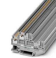 phoenixcontact PTTB 1,5/S/2P-PV BU Doppelstockklemme Polzahl: 4 0.14mm² 1.5mm² Blau 50St.