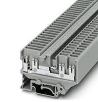 phoenixcontact UVKB 4-FS(6-2,8-0,8) Durchgangsreihenklemme Polzahl: 4 0.2mm² 4mm² Grau 50