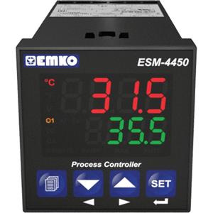 emko ESM-4450 PID Temperaturregler J, K, R, S, T, B, E, N, C, Pt100 Relais 5 A, RS 232 (L x B x H) 1