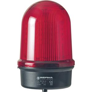 wermasignaltechnik Werma Signaltechnik Signaallamp LED 280.150.60 280.150.60 Rood Flitslicht 230 V/AC