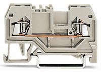 WAGO 279-992 Durchgangsklemme 4mm Zugfeder Belegung: L Grau 100St.