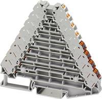 phoenixcontact PTRV 8 /WHRD Rangierverteiler Polzahl: 32 0.14mm² 1.5mm² Grau 10St.