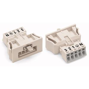 Wago Netz-Steckverbinder WINSTA MINI Serie (Netzsteckverbinder) WINSTA MINI Stecker, gerade Gesamtpo