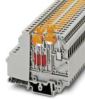 phoenixcontact UDMTK 5-TWIN-P/P Durchgangsreihenklemme Polzahl: 3 0.2mm² 4mm² Grau 50St.